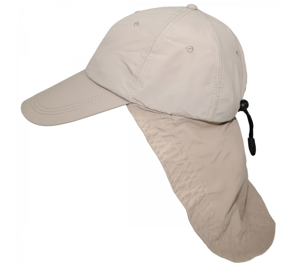 Cap "Sahara", langer Nackenschutz, beige, Einheitsgröße, FoxOutdoor