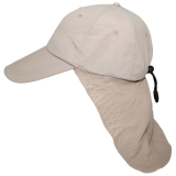 Cap "Sahara", langer Nackenschutz, beige, Einheitsgröße, FoxOutdoor