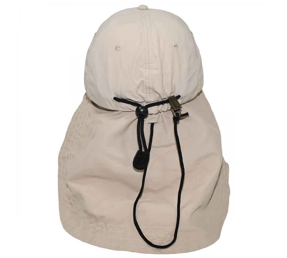 Cap "Sahara", langer Nackenschutz, beige, Einheitsgröße, FoxOutdoor