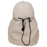 Cap "Sahara", langer Nackenschutz, beige, Einheitsgröße, FoxOutdoor