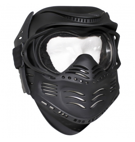 Gesichtsmaske "Fight" schwarz