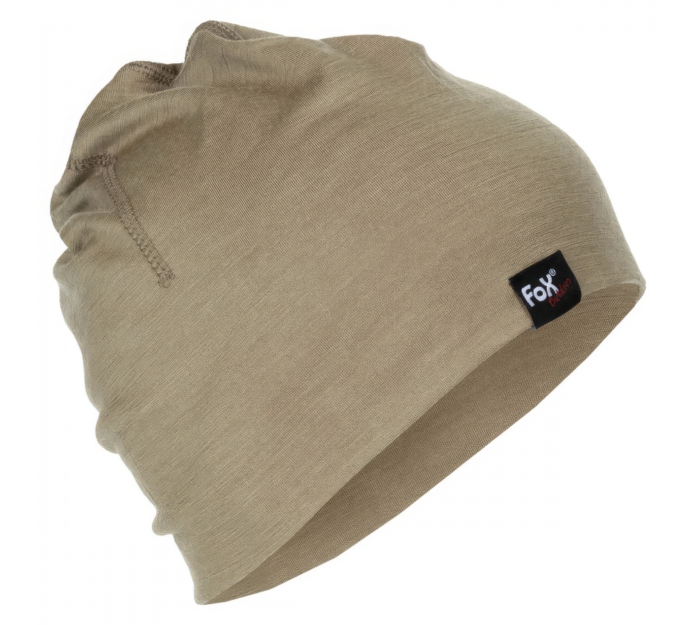 Beanie "Merino Lite" coyote tan