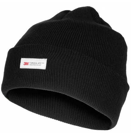 Rollmütze schwarz 3M™ Thinsulate™ Insulation