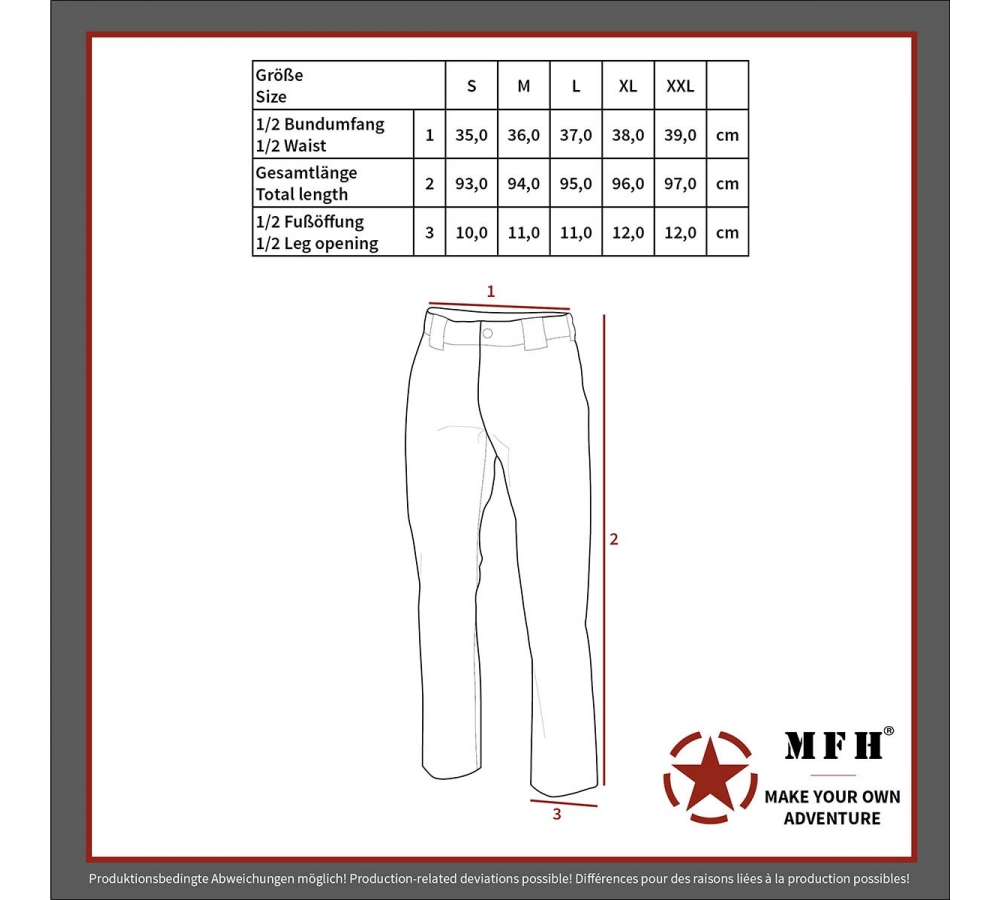Thermo-Funktions-Unterhose lang schwarz