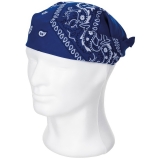 Bandana royalblau-weiß ca. 55 x 55 cm Baumwolle