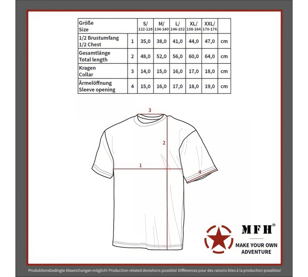 Kinder T-Shirt halbarm operation-camo 170 g/m²