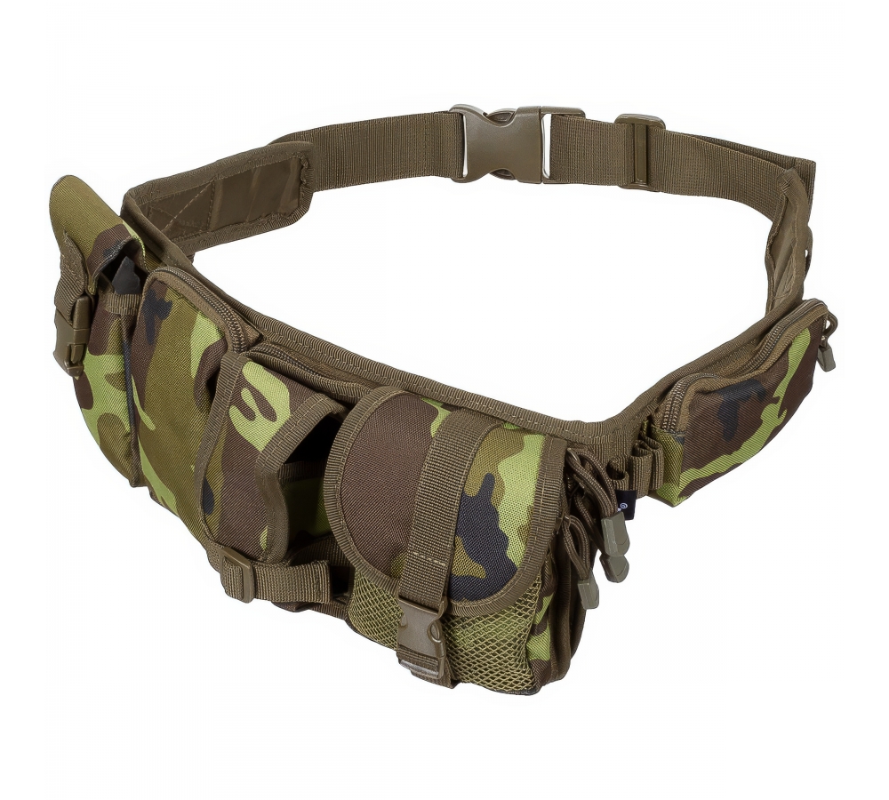 Hüftgurt mit 6 Taschen ca. 55 cm M 95 CZ tarn