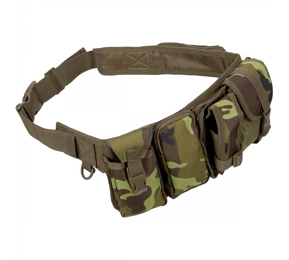 Hüftgurt mit 6 Taschen ca. 55 cm M 95 CZ tarn