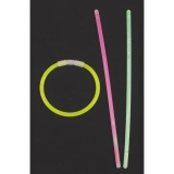 Glow Stick necklace thin var. colours 65 sticks/roll