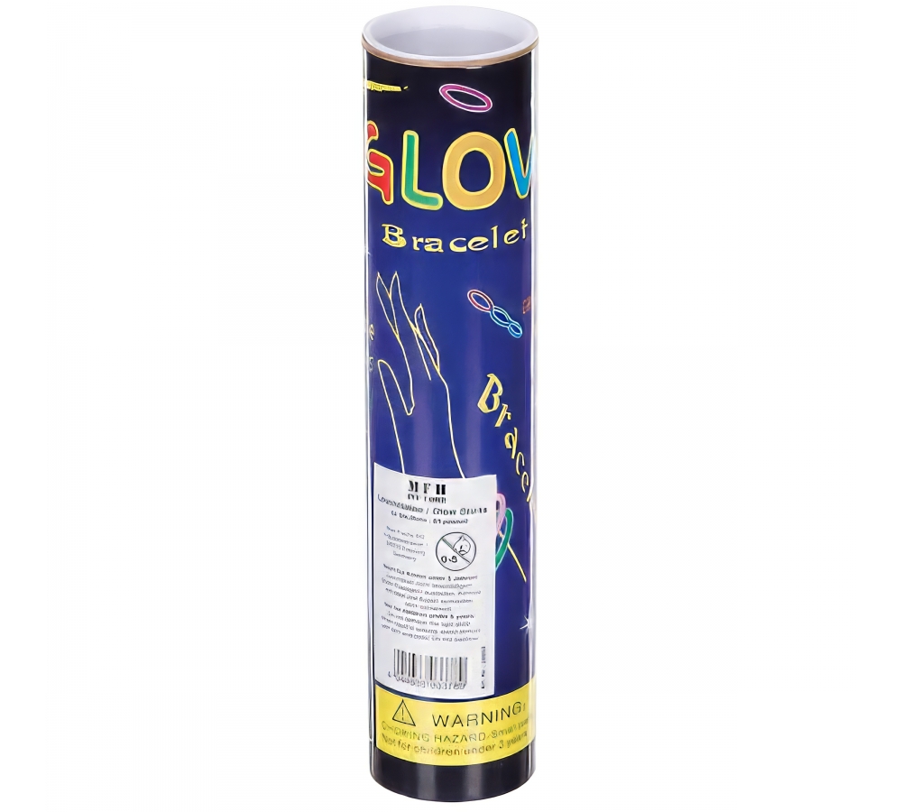 Glow Stick necklace thin var. colours 65 sticks/roll