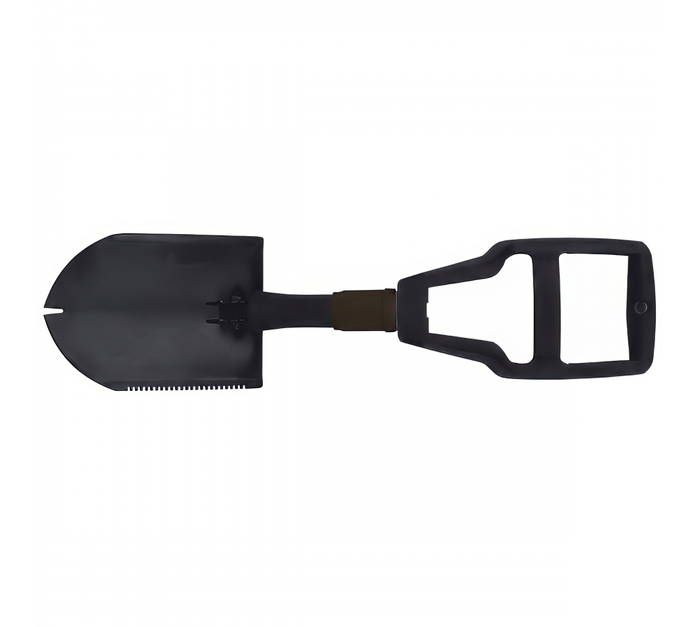 US Folding Spade plastic handle 3-part black