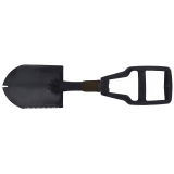 US Folding Spade plastic handle 3-part black