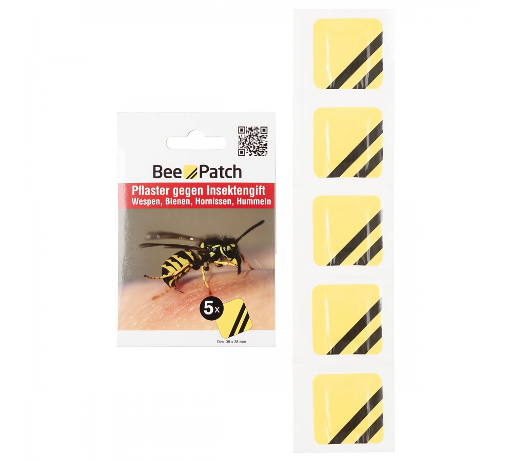 Insektenpflaster "Bee Patch" 5er Pack