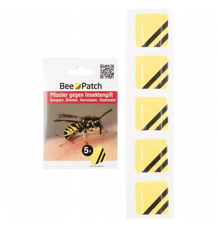 Insektenpflaster "Bee Patch" 5er Pack