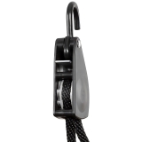 Spannseil 11 mm 2 Meter mit Ratschensicherung schwarz