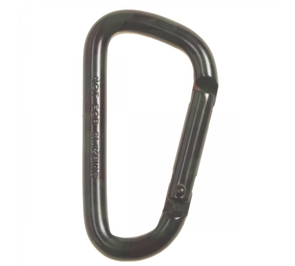 Karabinerhaken D 7 mm x 65 cm tarn