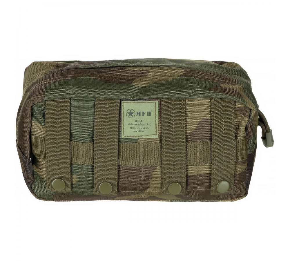 Marsupio Utility MOLLE grande mimetico woodland