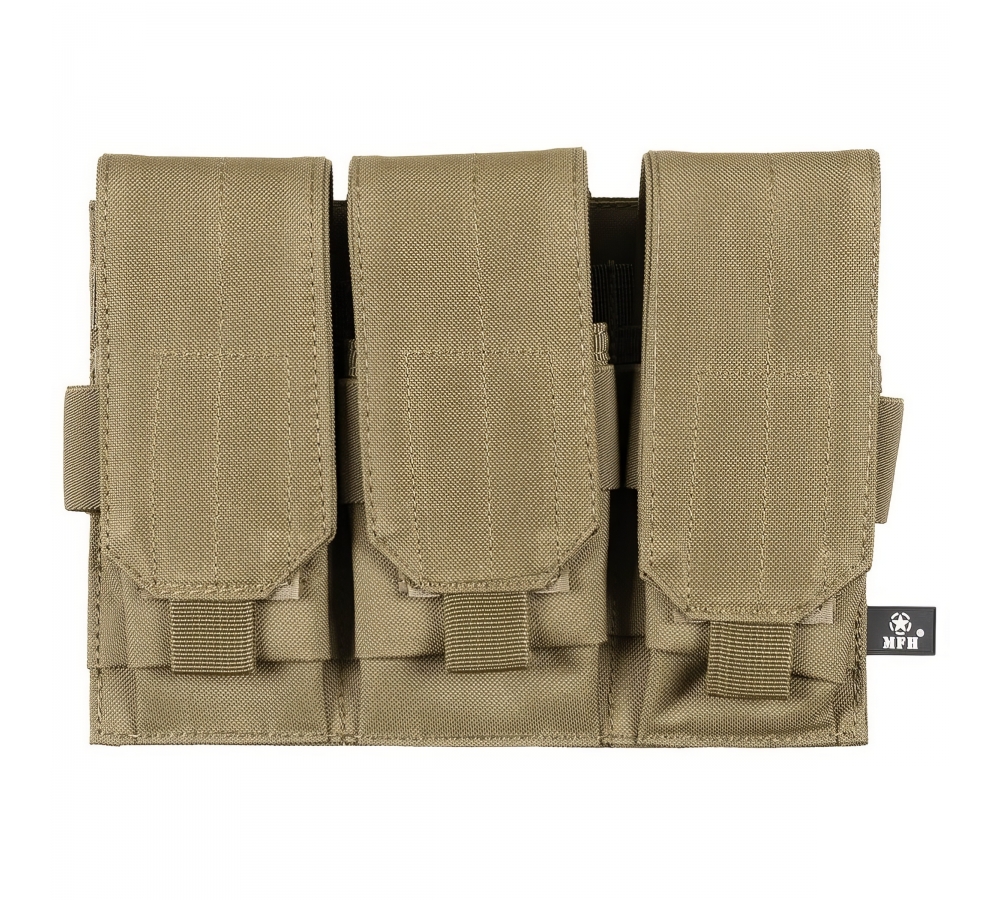 Magazine Pouch triple "MOLLE" coyote tan