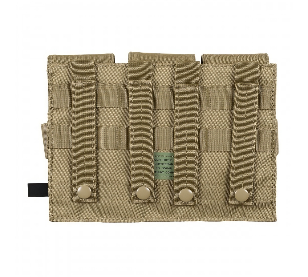 Magazine Pouch triple "MOLLE" coyote tan