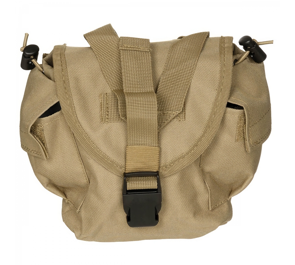 Trinkflaschen Tasche "MOLLE" coyote tan