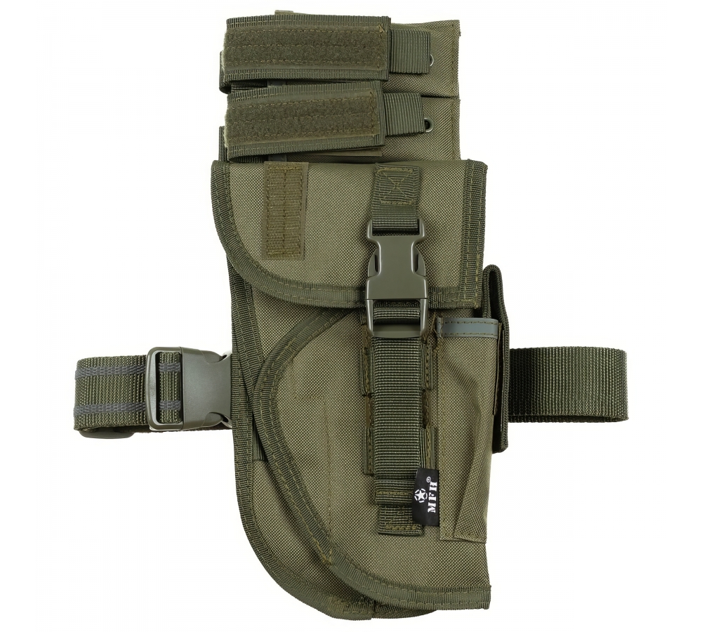 Leg Holster OD green "Tactical" right