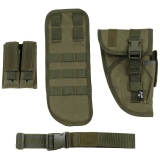 Leg Holster OD green "Tactical" right
