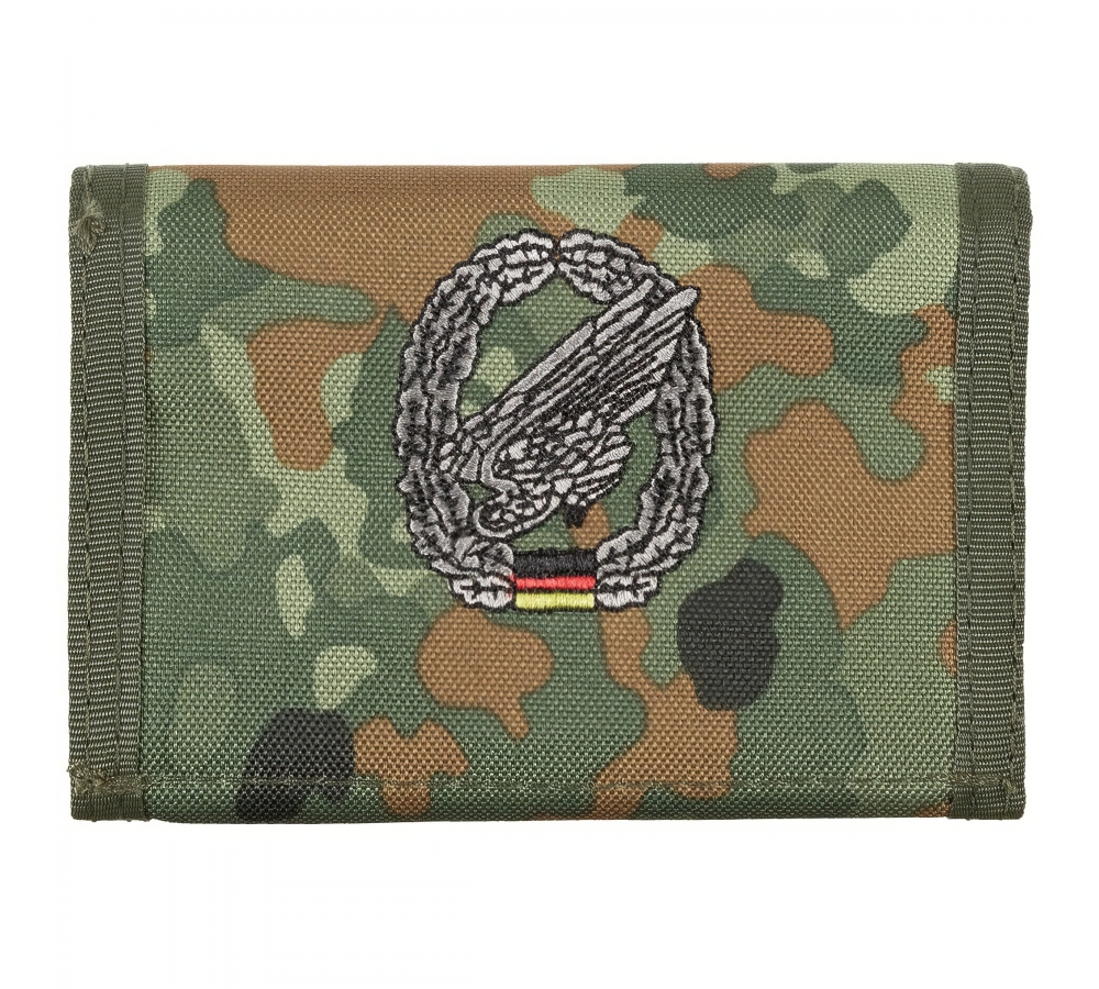 BW Cüzdan flecktarn Paraşütçü