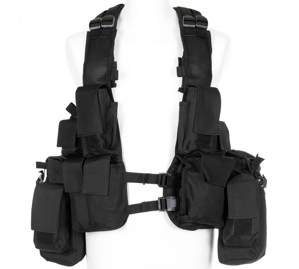 Tactical Weste div. Taschen schwarz