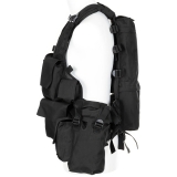 Tactical Weste div. Taschen schwarz