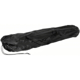 Klappstuhl "Deluxe" schwarz Rücken- u. Armlehne