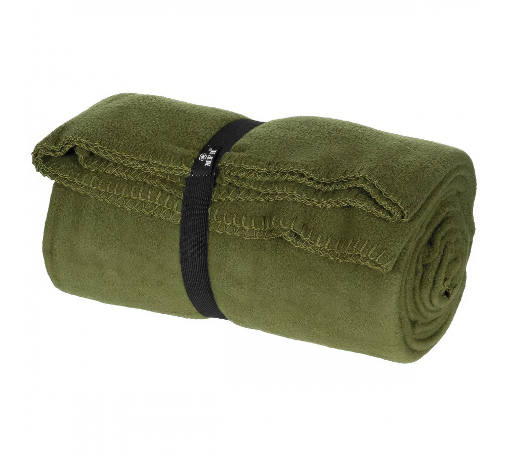 Fleece-Decke oliv ca. 200 x 150 cm