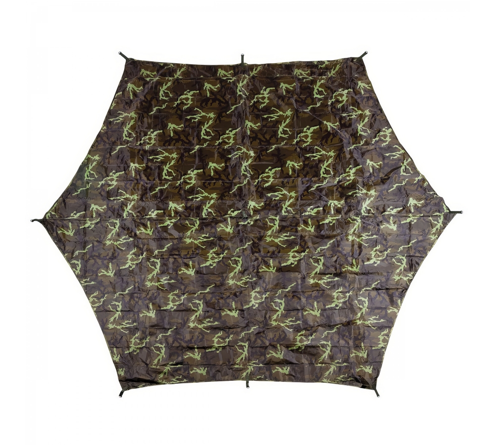 Plane "Hexagon-Tarp" M 95 CZ tarn ca. 340 x 310 cm