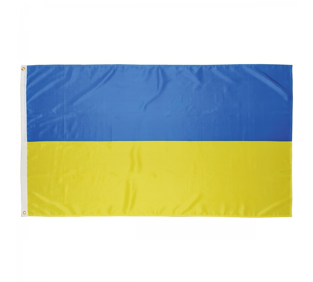 Fahne Ukraine Polyester 90 x 150 cm