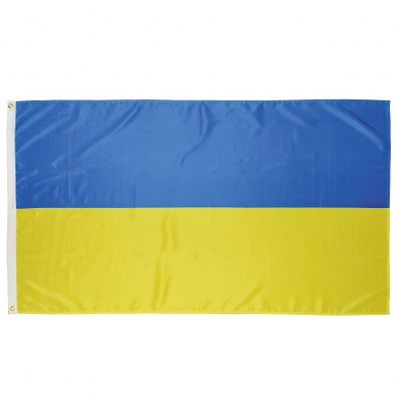 Fahne Ukraine Polyester 90 x 150 cm