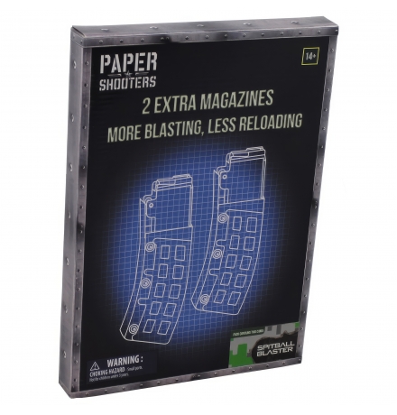 PAPER SHOOTERS Bausatz Magazin "Green Spit" 2er Pack