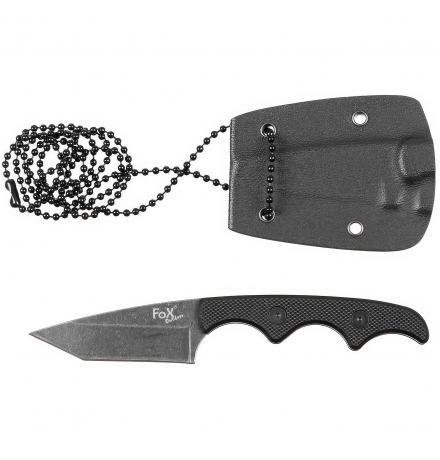 Messer "Neck II", G10-Griff, Kydex-Scheide – FoxOutdoor