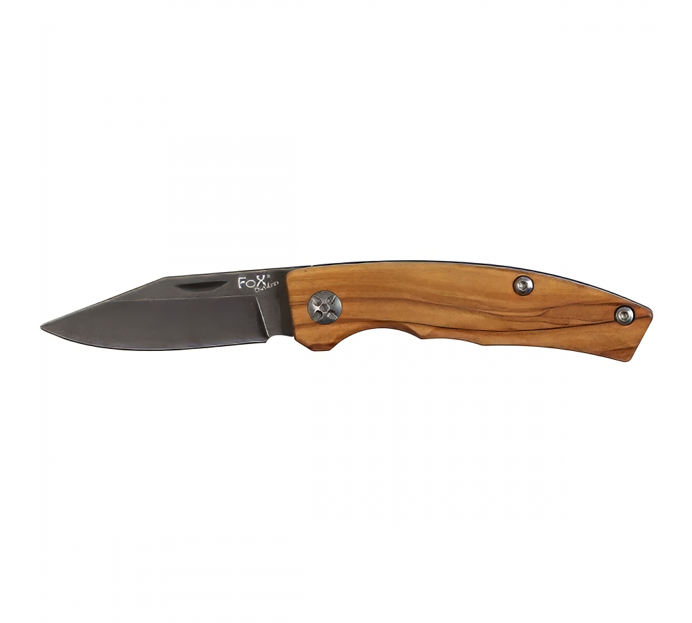 Klappmesser mit Holzgriff – FoxOutdoor