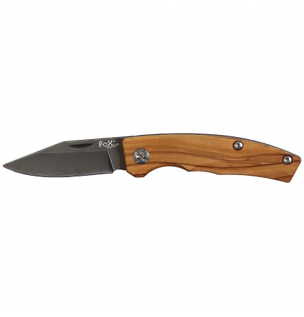 Klappmesser mit Holzgriff – FoxOutdoor