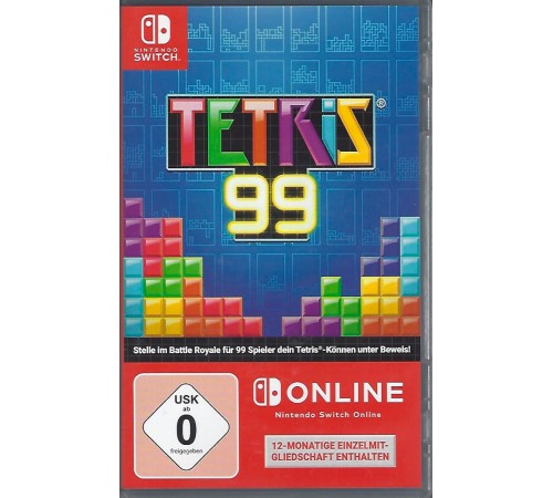 Tetris 99 (Keine NSO-Mitgliedschaft) Nintendo Switch