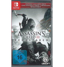 Assassins Creed III 3 Remastered Nintendo Switch