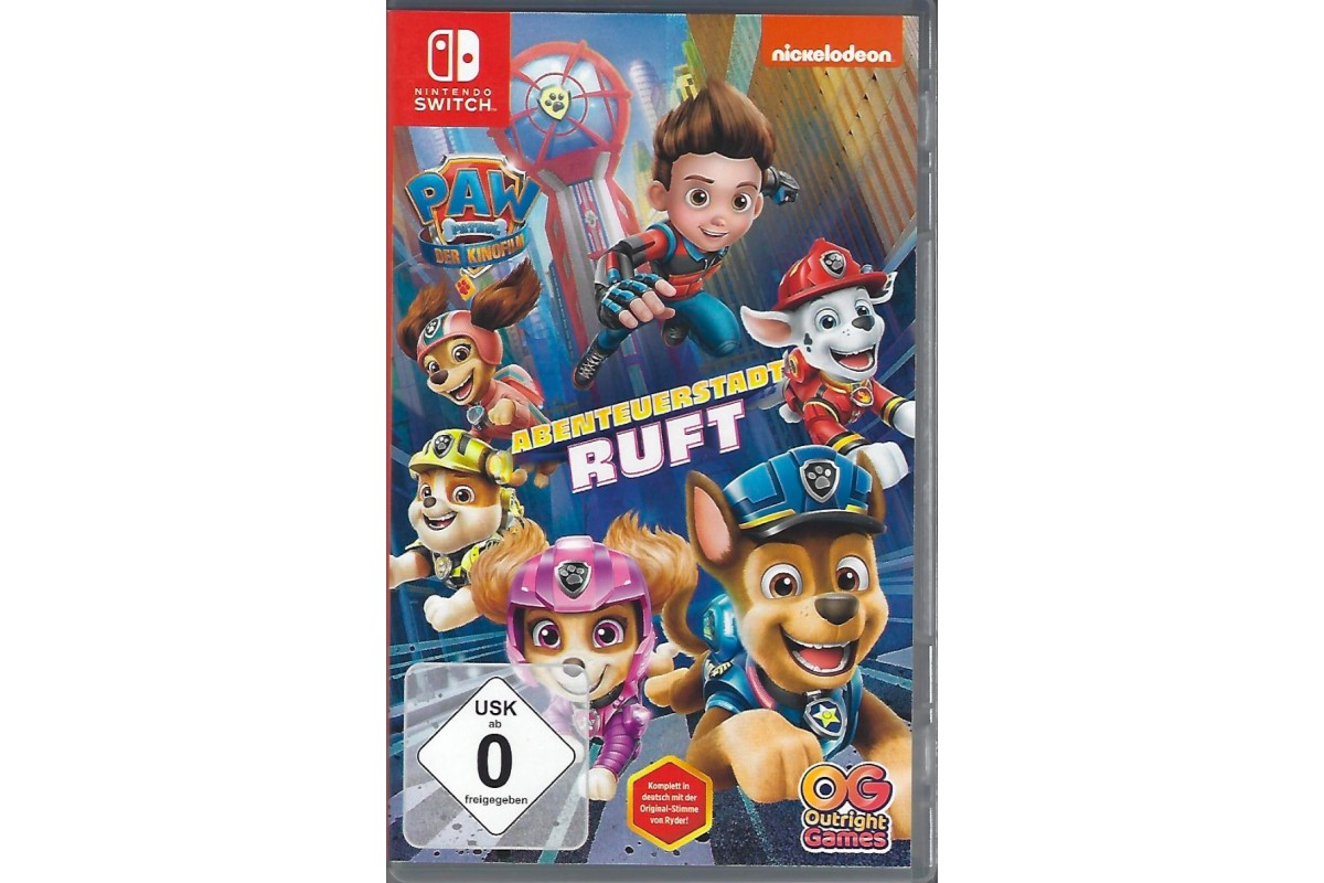 Купить PAW Patrol: Abenteuerstadt ruft Nintendo Switch в Германии