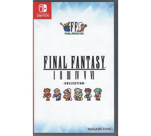 Final Fantasy I-VI Pixel Remaster Collection Nintendo Switch