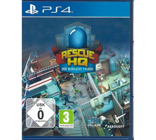 Der Blaulicht Tycoon-Rescue HQ - PlayStation 4