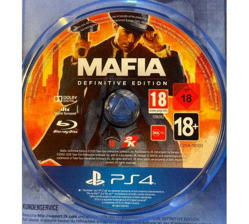 Mafia: Definitive Edition [AT-PEGI] PlayStation 4