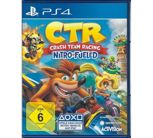 Crash Team Racing CTR: Nitro Fueled PlayStation 4