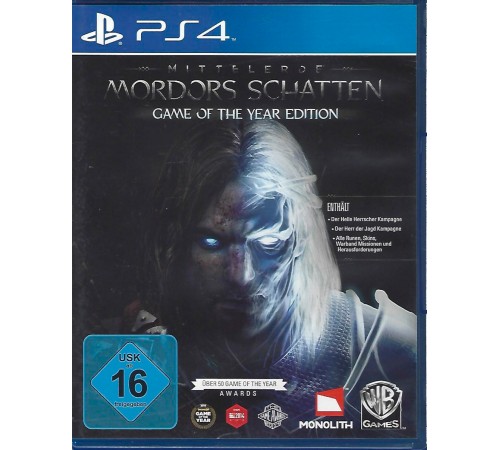 Mittelerde: Mordors Schatten (Game of the Year Edition) PlayStation 4