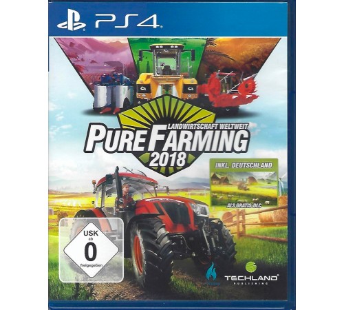 Pure Farming 2018 - Landwirtschaft weltweit D1 Edition - PlayStation 4