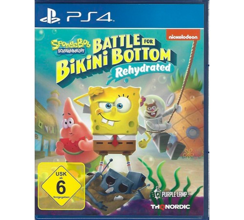 Spongebob SquarePants: Battle for Bikini Bottom - Rehydrated PlayStation 4