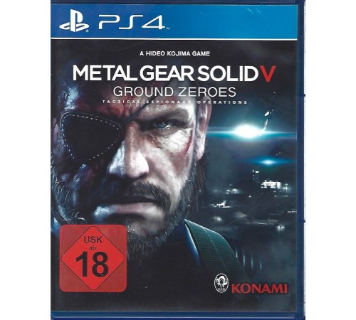 Metal Gear Solid V: Ground Zeroes PlayStation 4