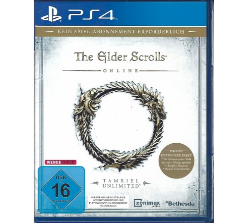 The Elder Scrolls Online - Tamriel Unlimited PlayStation 4